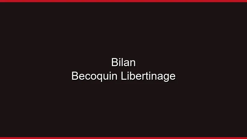 Bilan BeCoquin : la plateforme libertine au crible