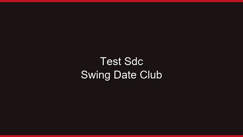 Test SDC (Swingers Date Club) : pour les échangistes